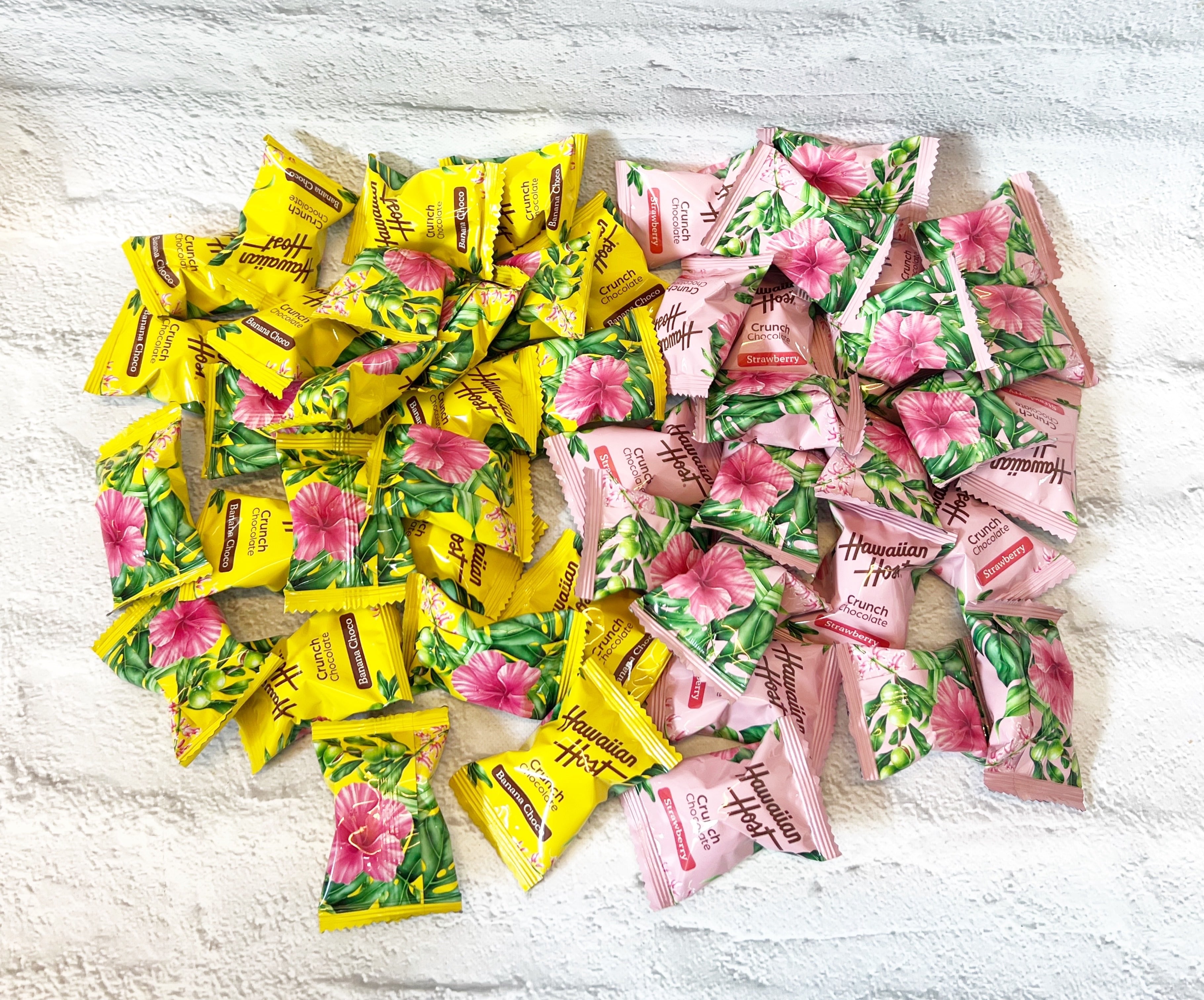 ハワイアンホースト バナナチョコ&ストロベリークランチアソート 300g