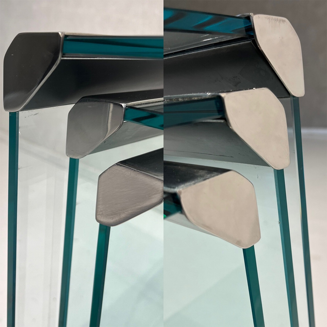 Gallotti&Radice Nest of Tables / ミッドセンチュリー 名作 ネストテーブル ガロッティ＆ラディス サイドテーブル 美品 デザイナーズ Pierangelo Gallotti（Cassina,Glas Italia）