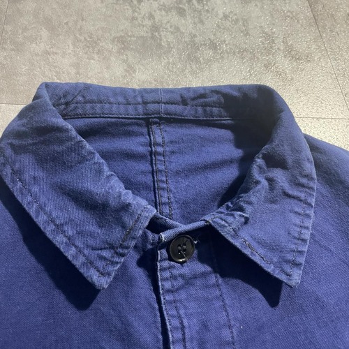 50-60s Le Pigeon Voyageur 刺繍タグ コットンツイル フレンチワークジャケット 詳細写真7