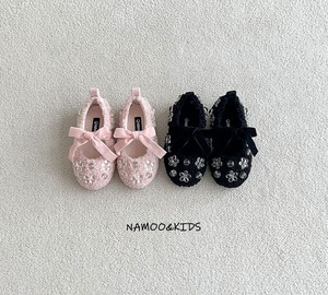 NAMOO［取寄］NA219 hoen ribbon bogle maryjane shoes