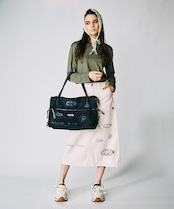 CL TMロゴペイントナイロンショルダーBAG CQ-49514