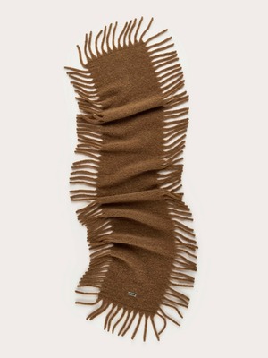 【26SS | WOMEN】AVAVAV アヴァヴァヴ / マフラー / Centipede scarf black F25L16036