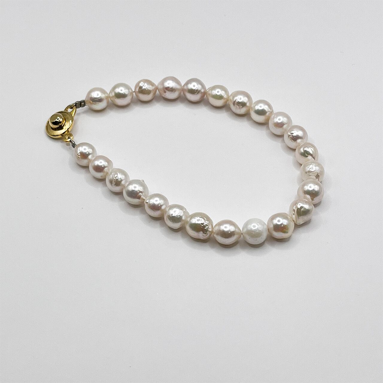 パール 真珠 本真珠 あこや バロック ブレスレット 和玉 | 上品な