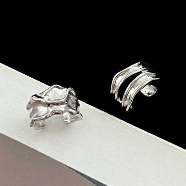 silver ear cuff set　シルバーイヤーカフセット　J1443
