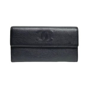 CHANEL シャネル 長財布 ブラック 7684-202206