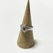 Old 925 Silver Star Signet Ring