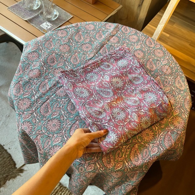 ワッフルサーマル マルチカバー　全3色　ブルー　グリーン　ベージュ　90×130cm　ナチュラル　ワッフル織り　マルチカバー　ソファカバー　ベッドカバー