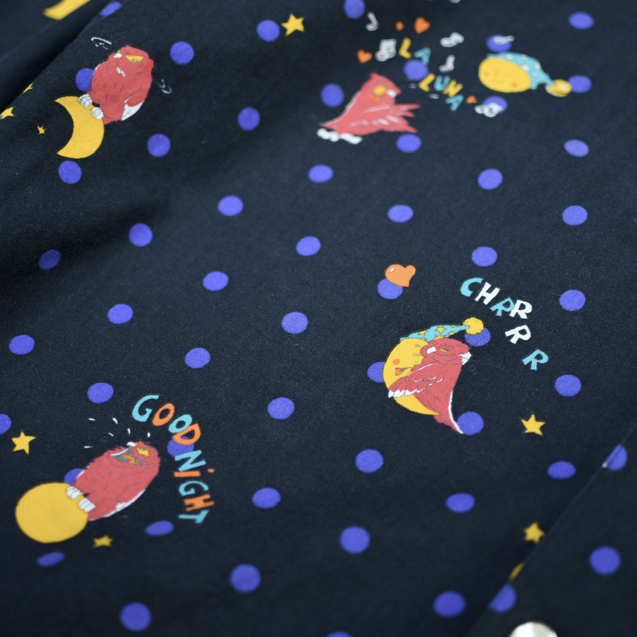 special? pattern pajama shirt