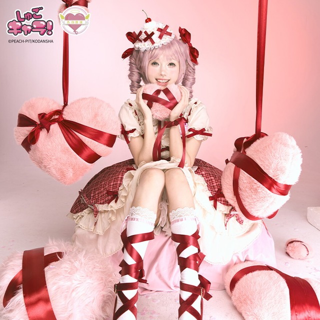 キラキラ アイドル衣装 ジャンパースカート チェック柄 レースアップ Alice フェアリーテイル イベント ステージ衣装 撮影会衣装