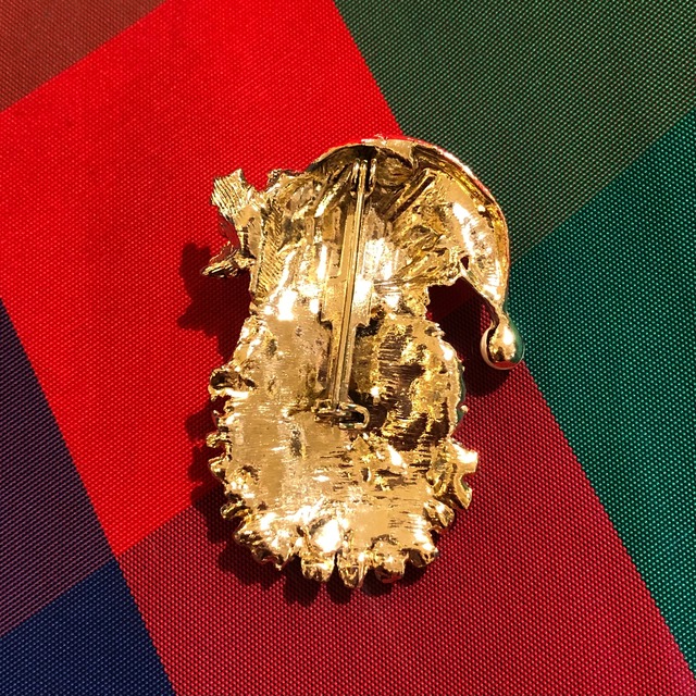 Vintage santa-crouse broach