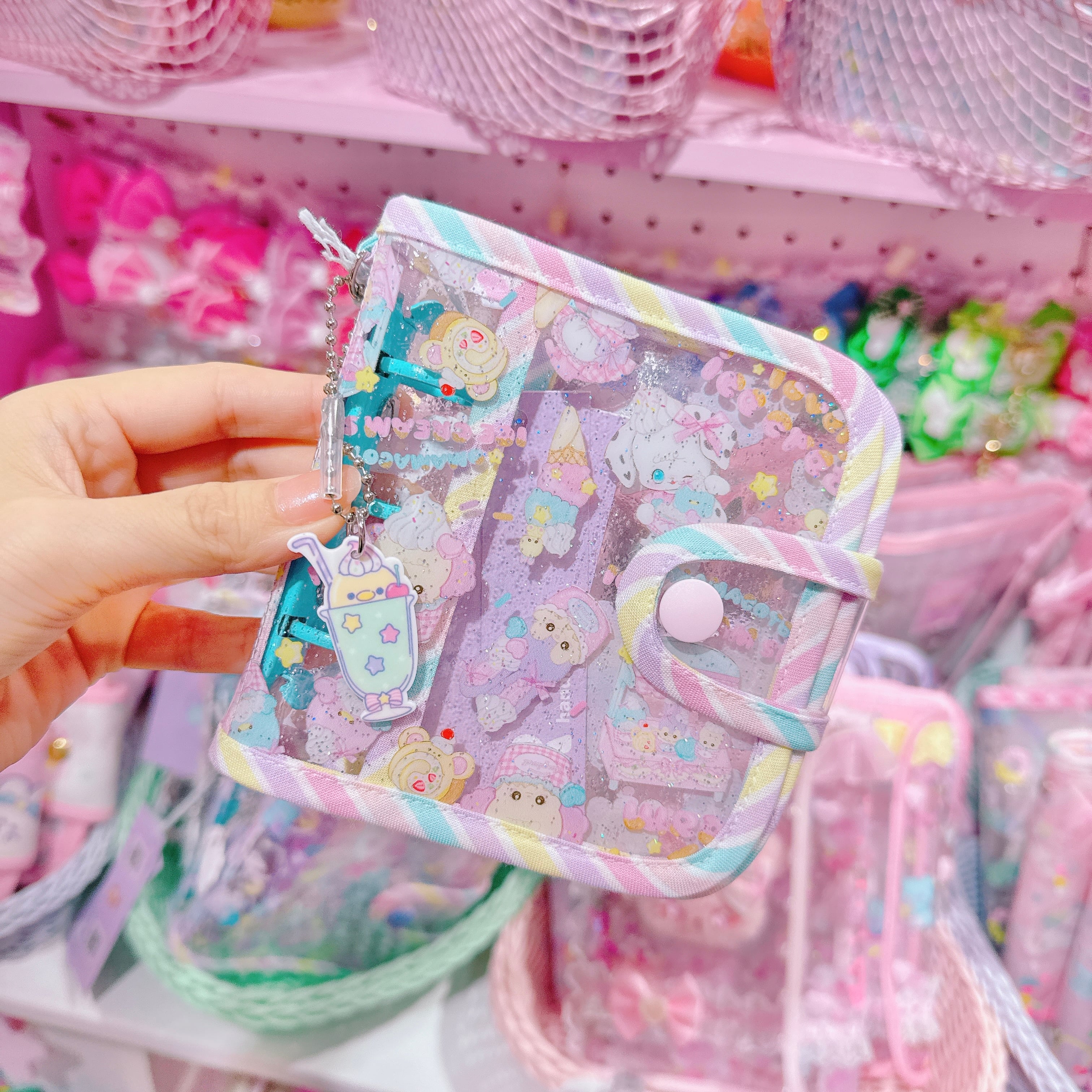 【H8】56-10 B8サイズ3穴バインダー（シール帳）