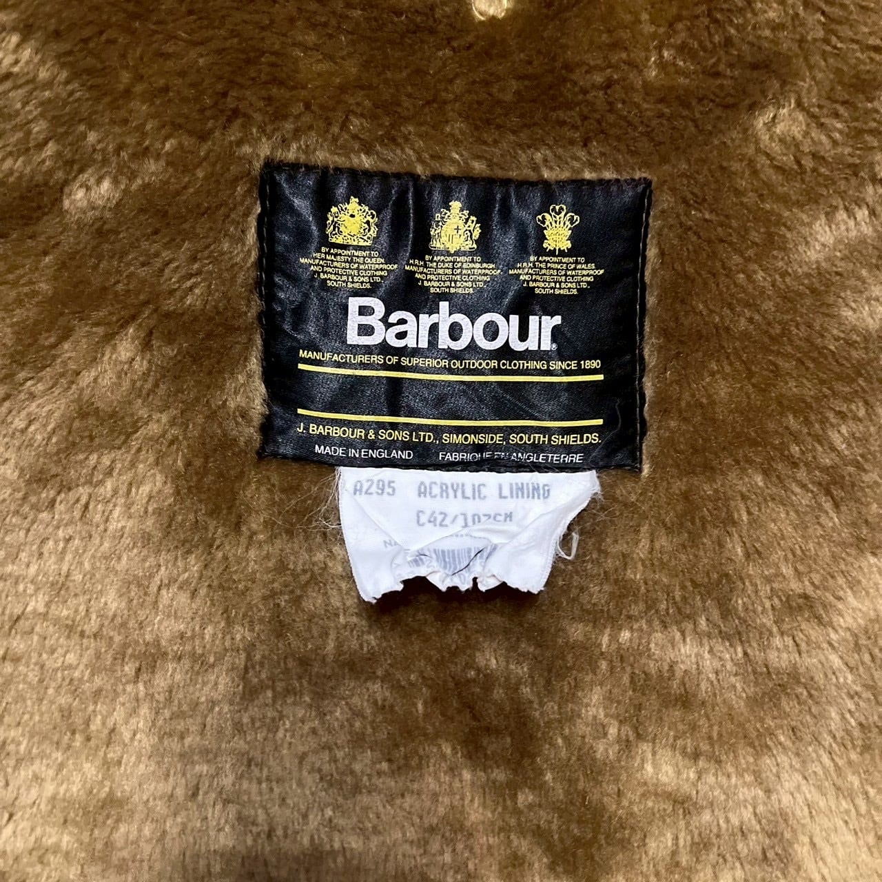 90s Barbour Liner Vest バブアー ライナーベスト ヴィンテージ 英国