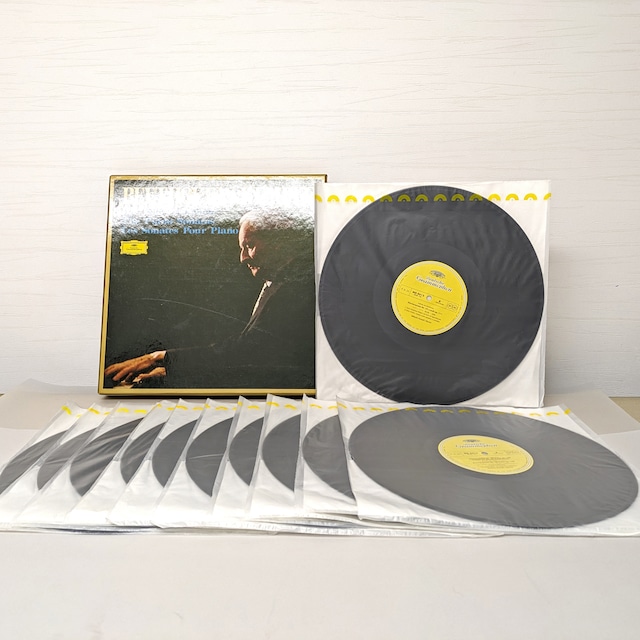 ケンプ・ベートーヴェン・ピアノソナタ全集・レコード・No.230521-10・梱包サイズ80