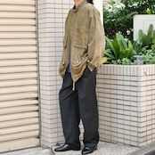 design 4pocket cotton linen jacket