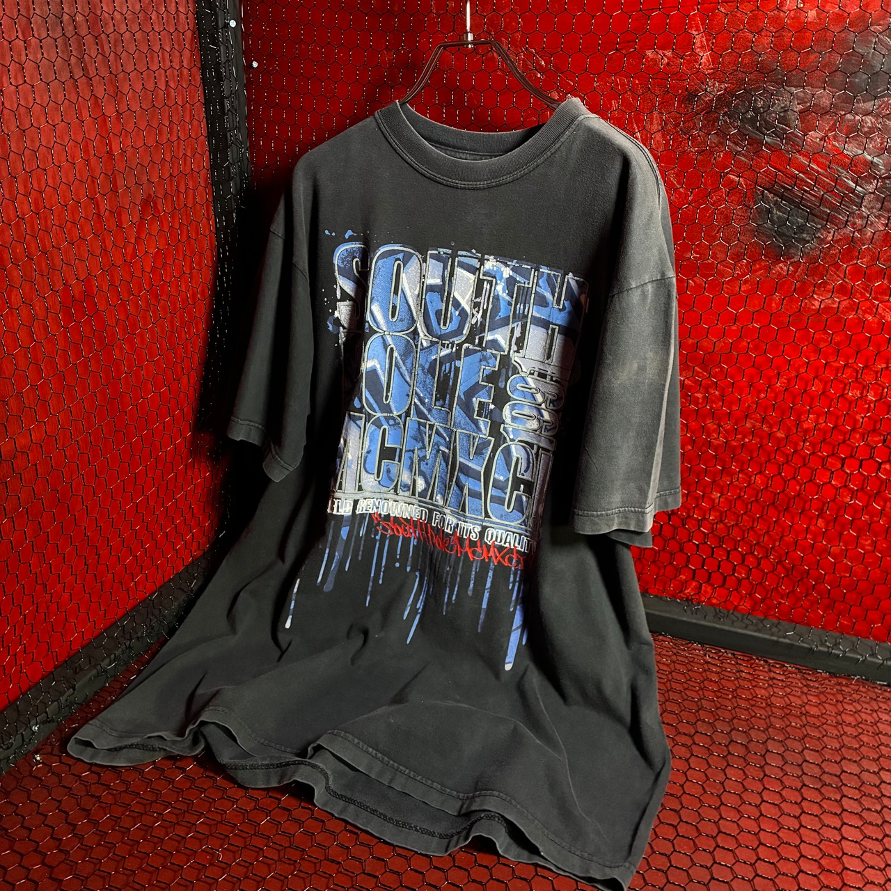 00s メキシコ製 SOUTH POLE グラフィックTシャツ フェード‼︎