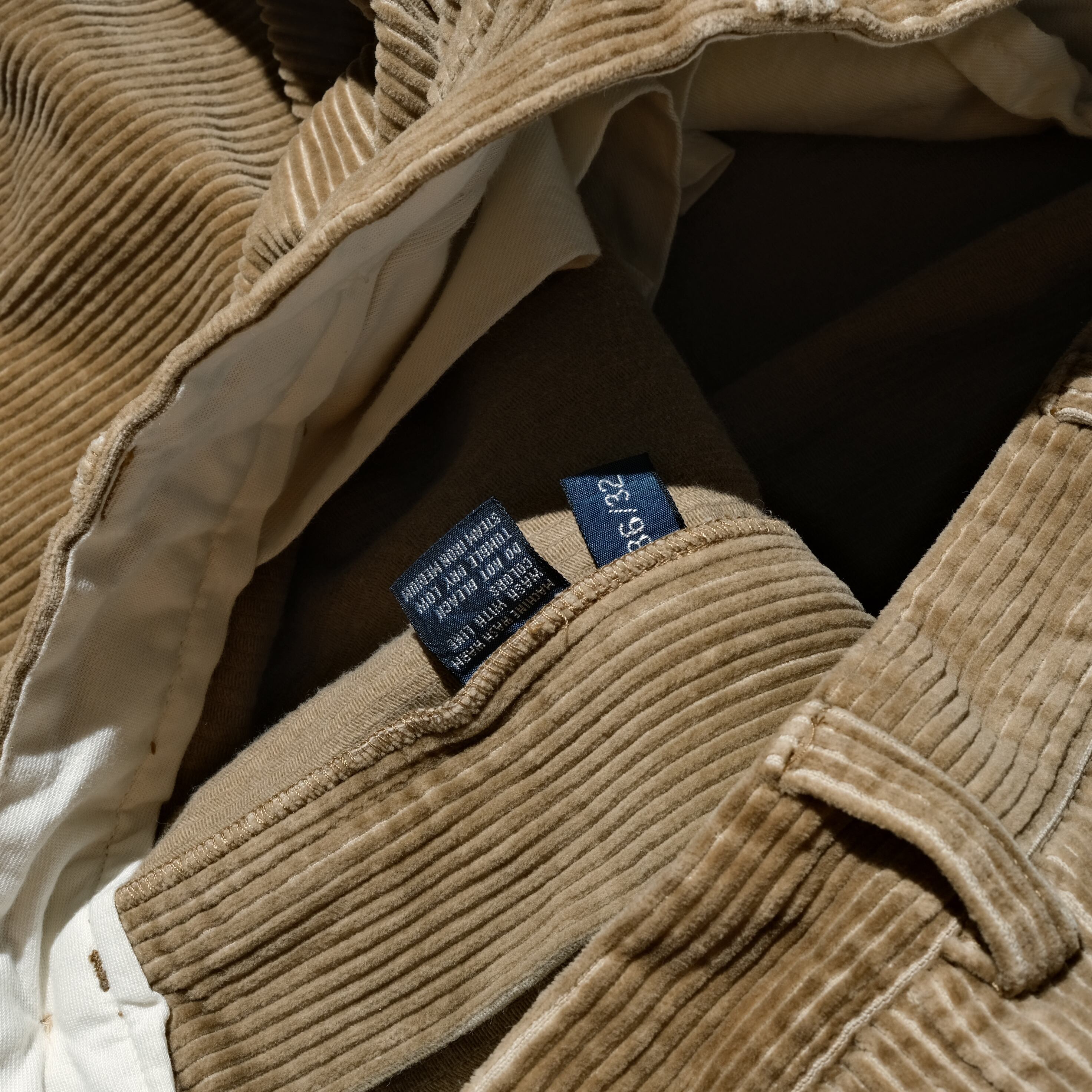 90's Polo by Ralph Lauren 2 tuck corduroy pants 