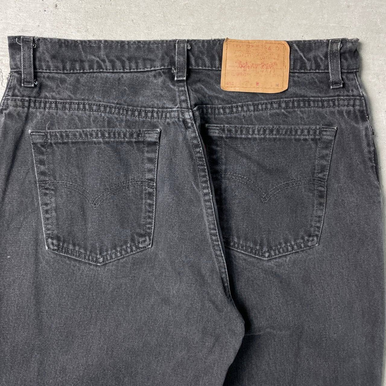 USA製 90年代 Levi's リーバイス 550 RELAXED FIT 後染め テーパード
