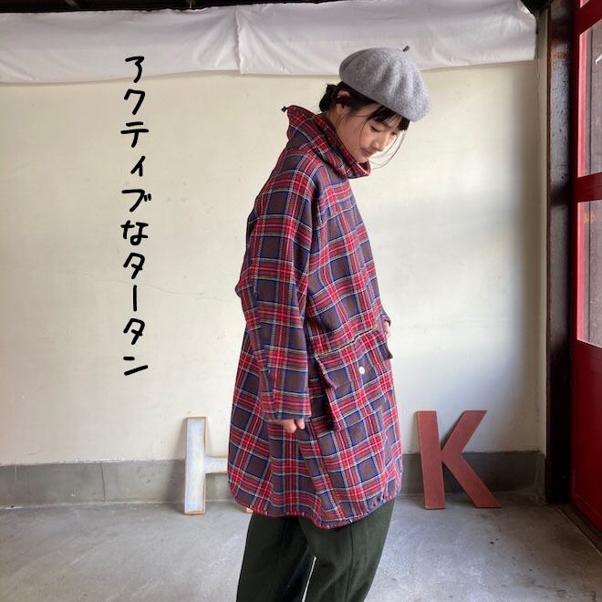 アルピーノヤッケチュニック Girl's タータンチェック 53JK108 サイズF