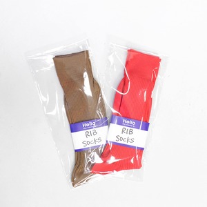 SHINZONE シンゾーン RIB SOCKS 26MMSIT06  2026春夏新作