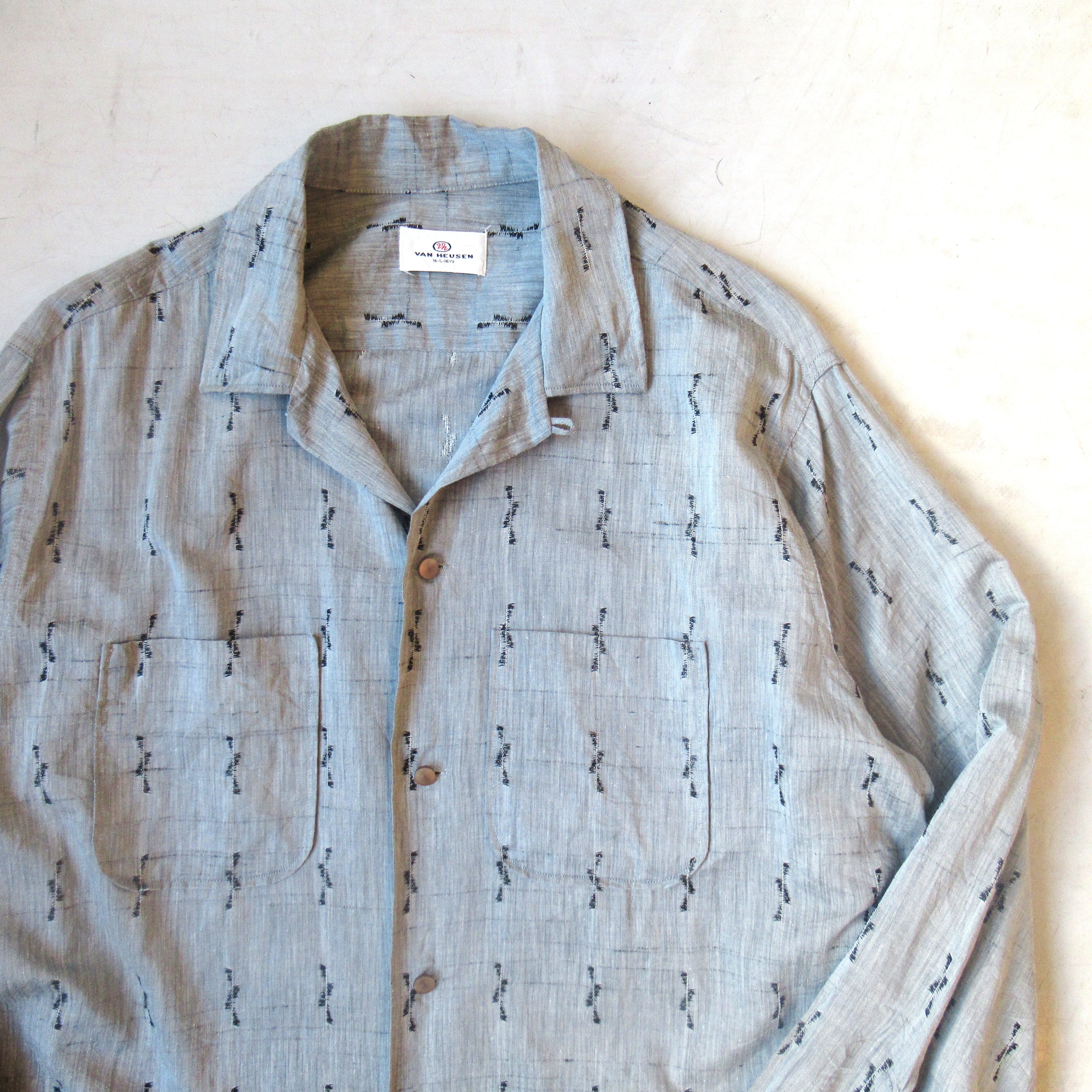 トップスVAN HEUSEN ORLON&WOOL SHIRTS 1960s M - mirabellor.com