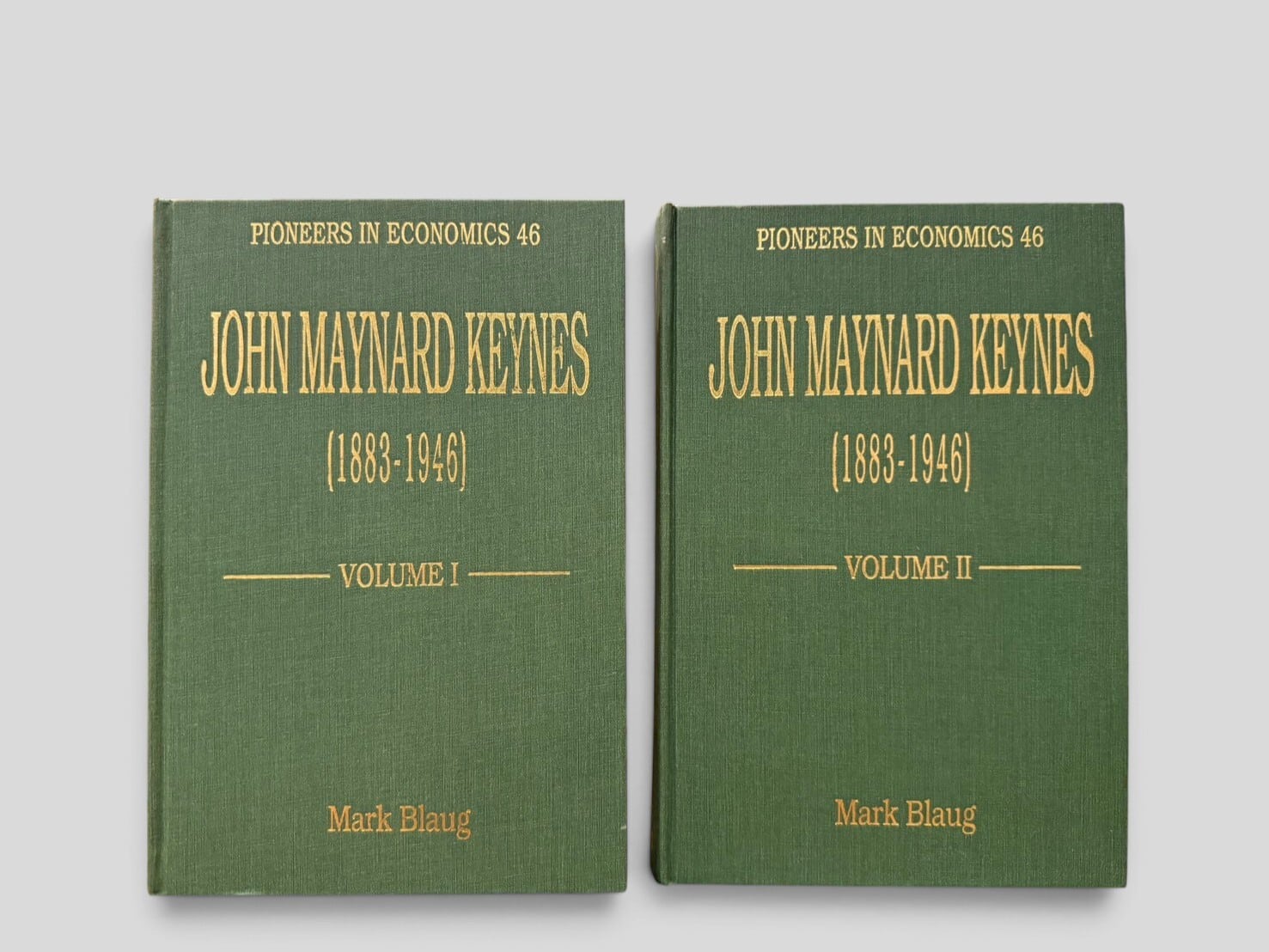 【SE056】John Maynard Keynes (1883-1946), Complete set in 2 volumes. (1991) /Mark Blaug