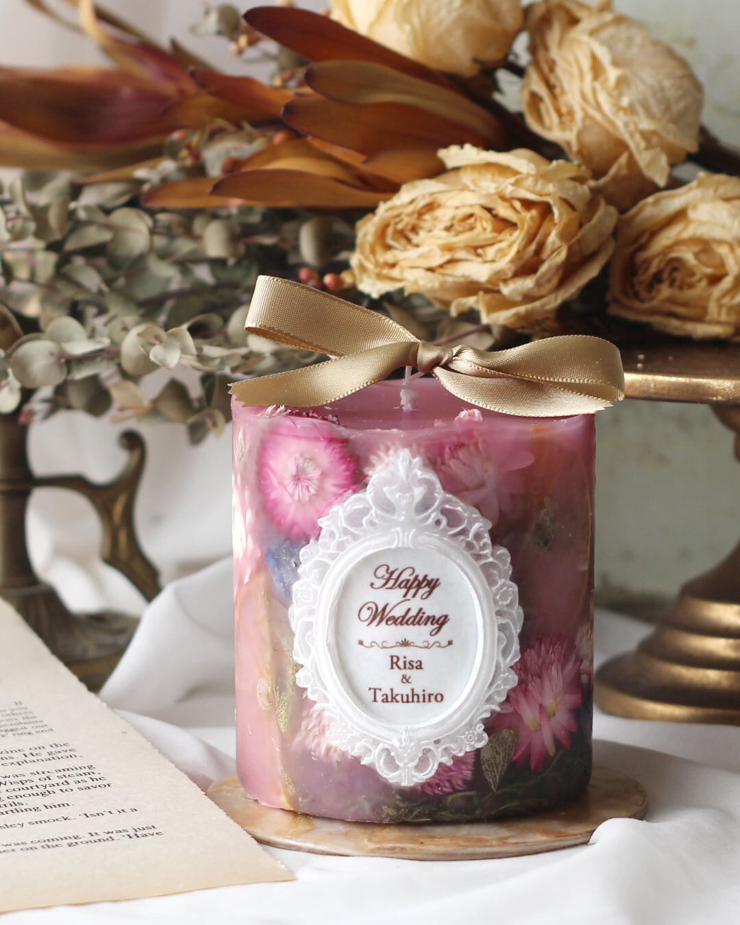 お客様専用ご確認ページ　メッセージ＆名入れキャンドル　