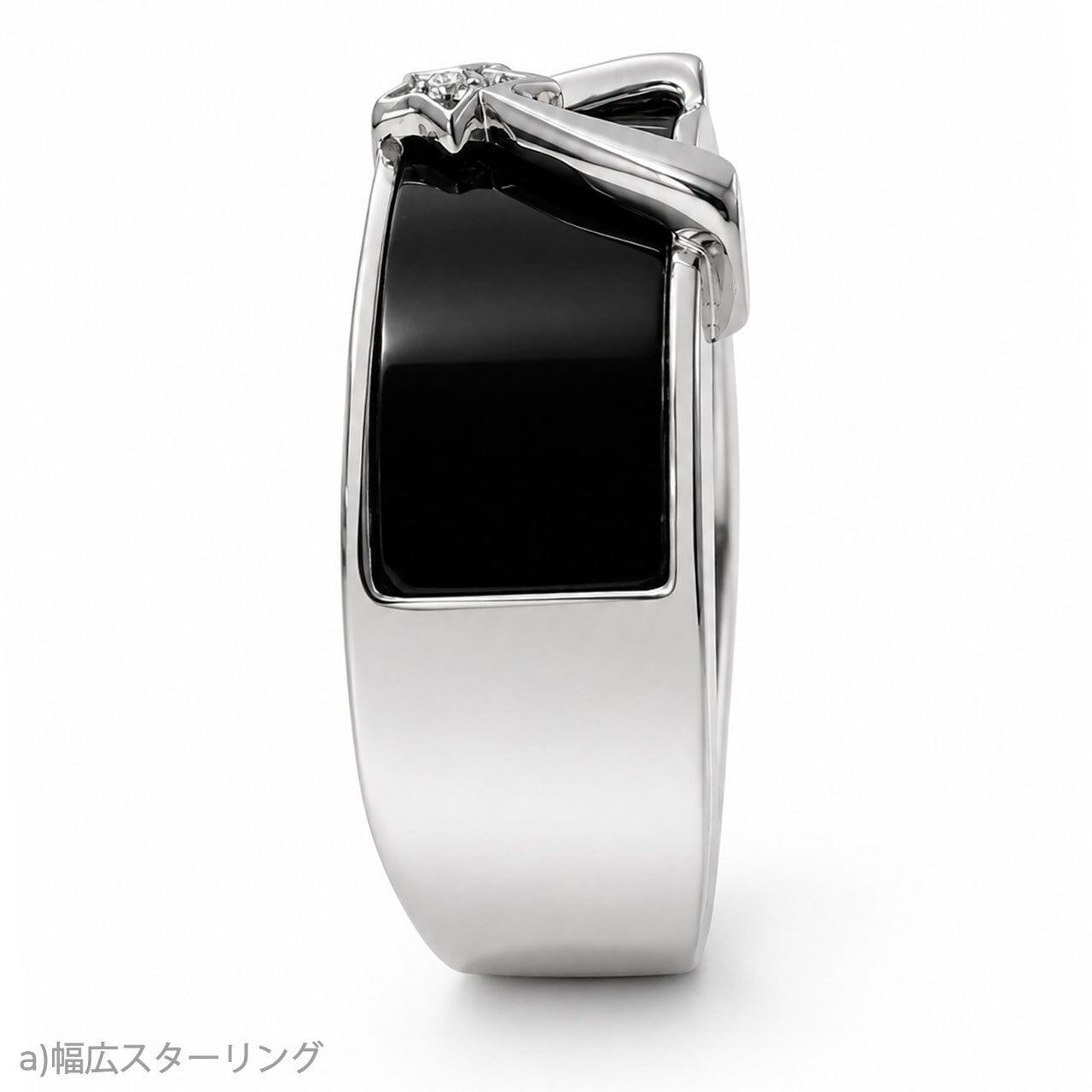 サンプル特価｜SV オニキス／ブラックダイヤ リング | 柳澤商会