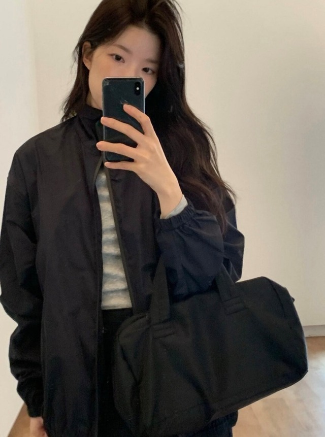 (予約) HAUS / Kiki nylon tote bag