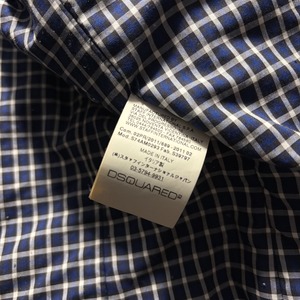 2011aw DSQUARED2 black melton wool pea coat