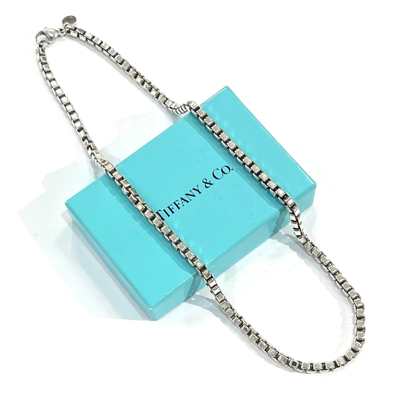 TIFFANY&CO. 】 2747 ティファニー名作ベネチアンチェーン ネックレス