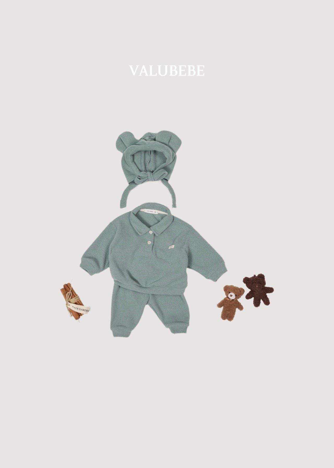 送料無料【予約】/ ジェリーPK襟付きTシャツ / valubebe