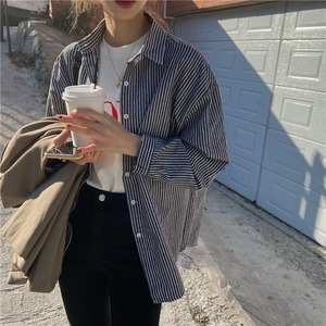 【INSTAGRAMMER SELECT】ストライプルーズシャツ　 A0278