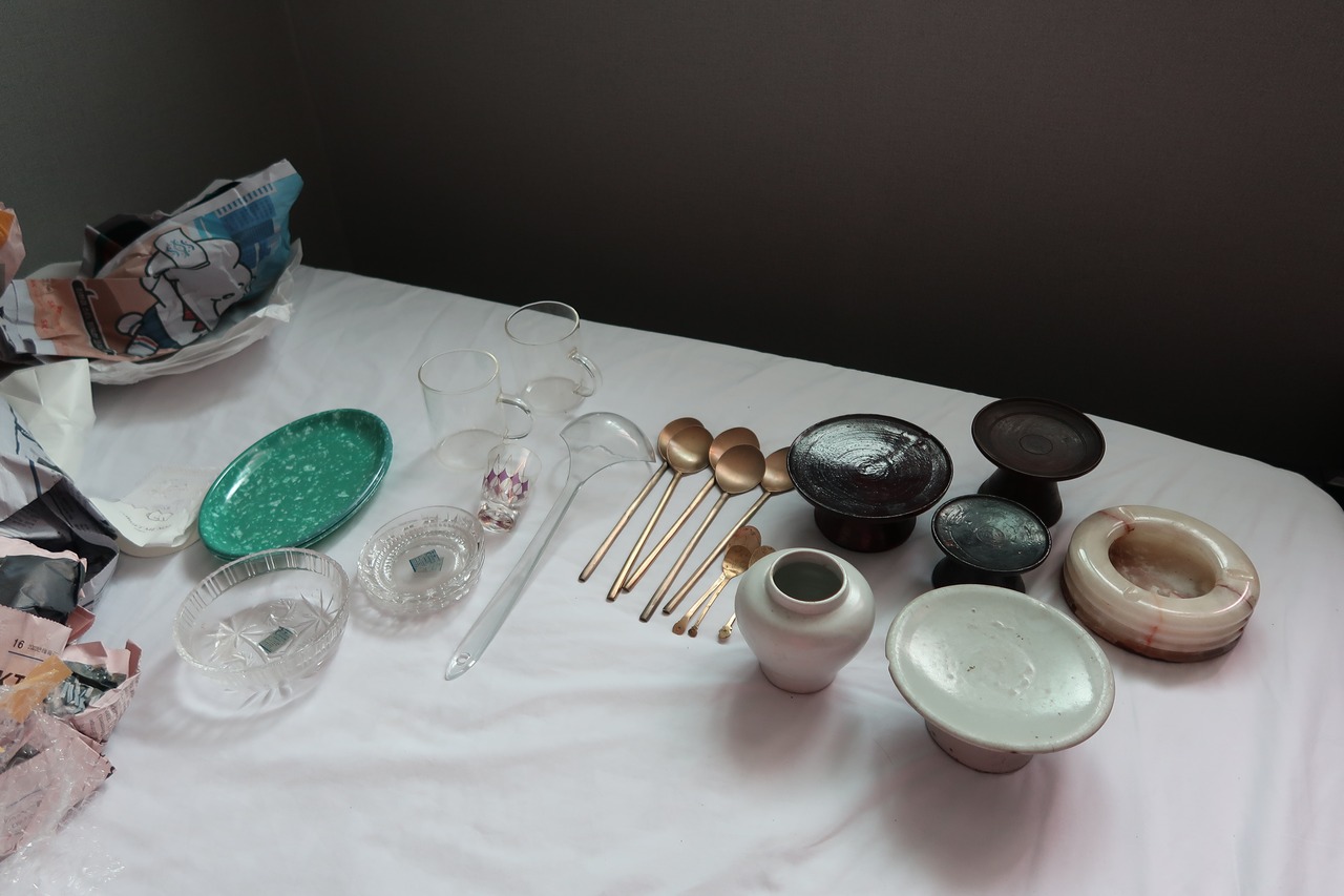 市場ごはんのプレート