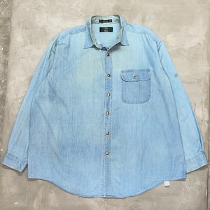 “Made in USA ”90s ORVIS Denim Shirt