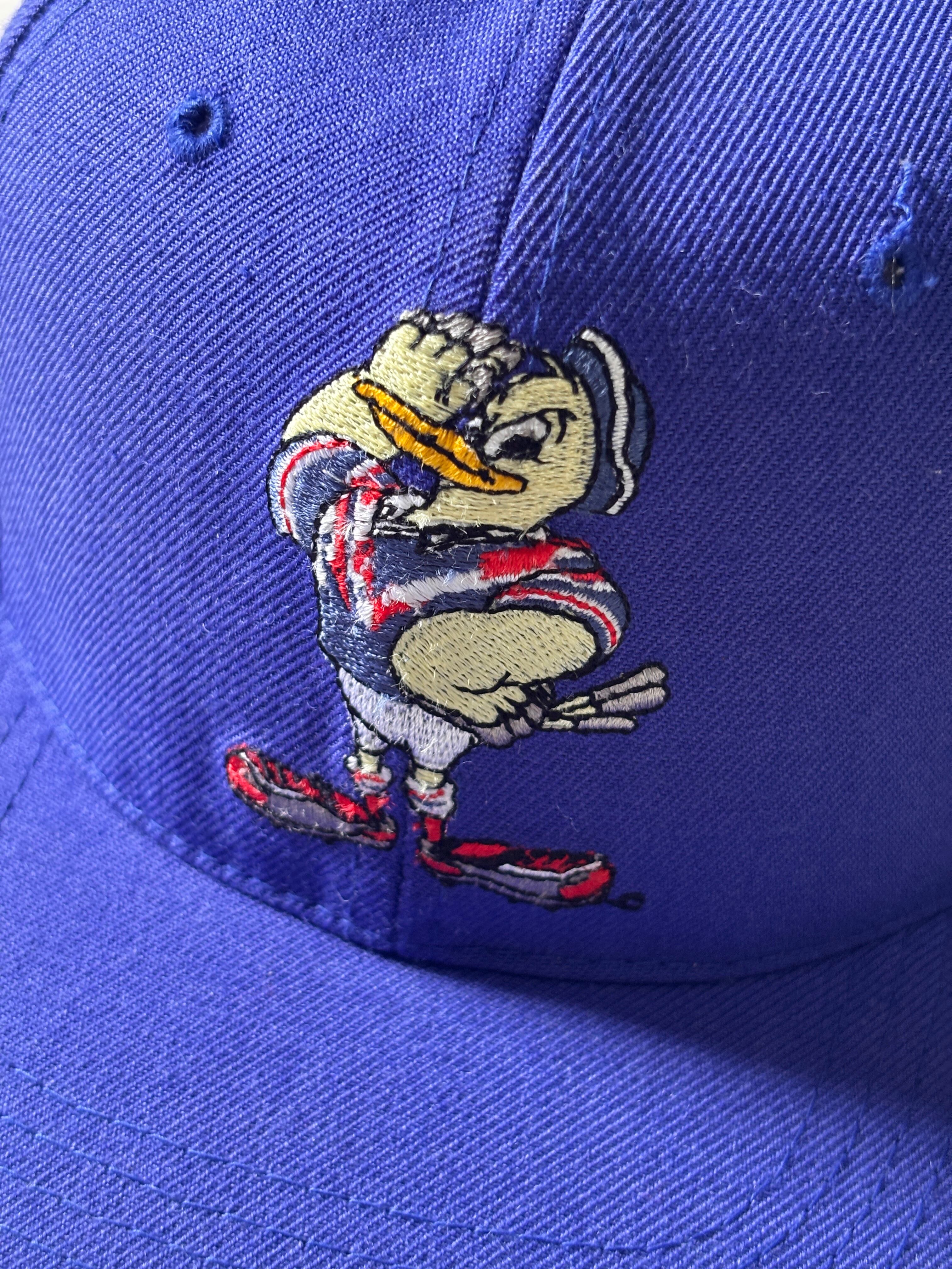 90s J.LEAGUE/横浜マリノスキャップ/Free/スナップバックキャップ/刺繍