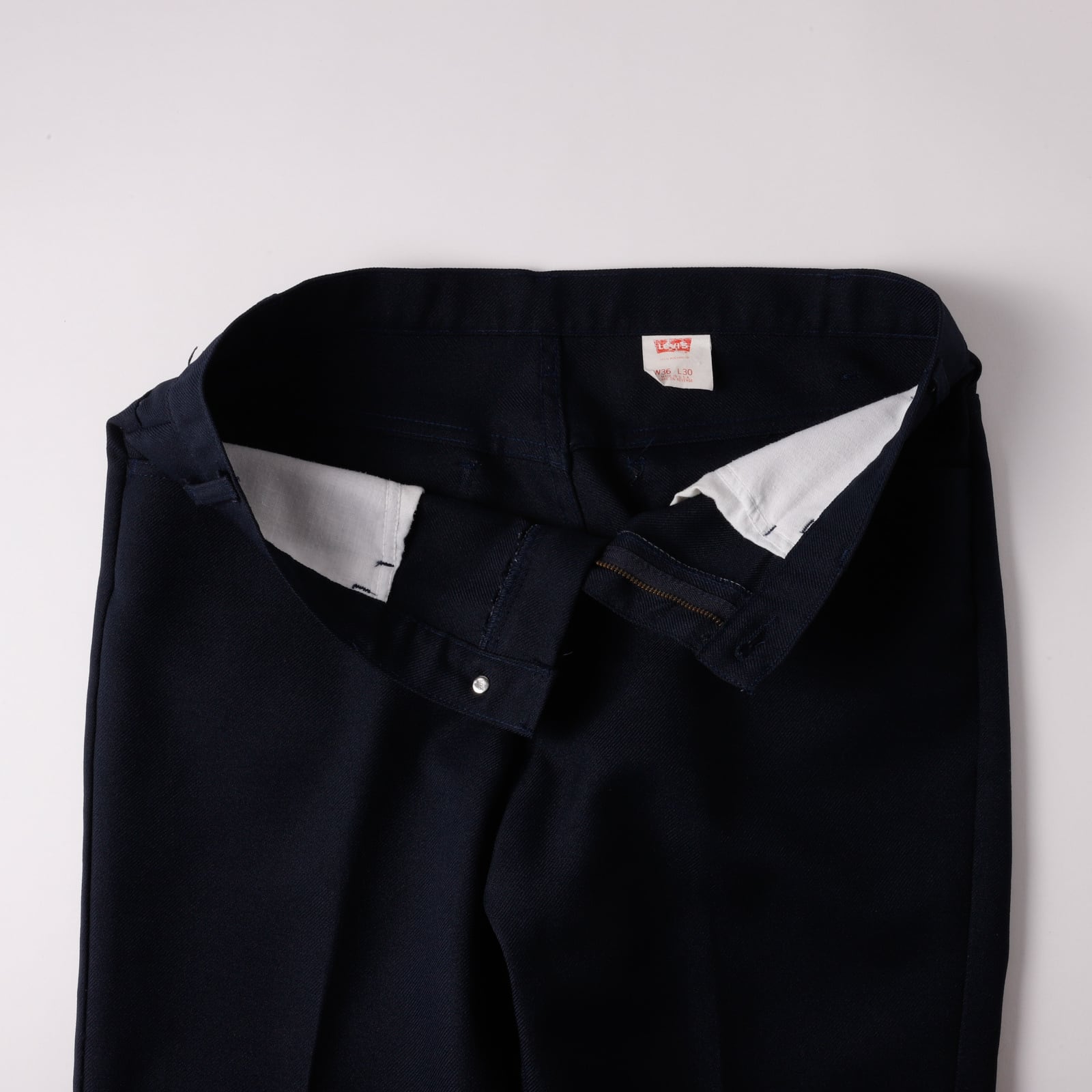 極美品】90s Levis special vintage slacks pants W36 navy made in