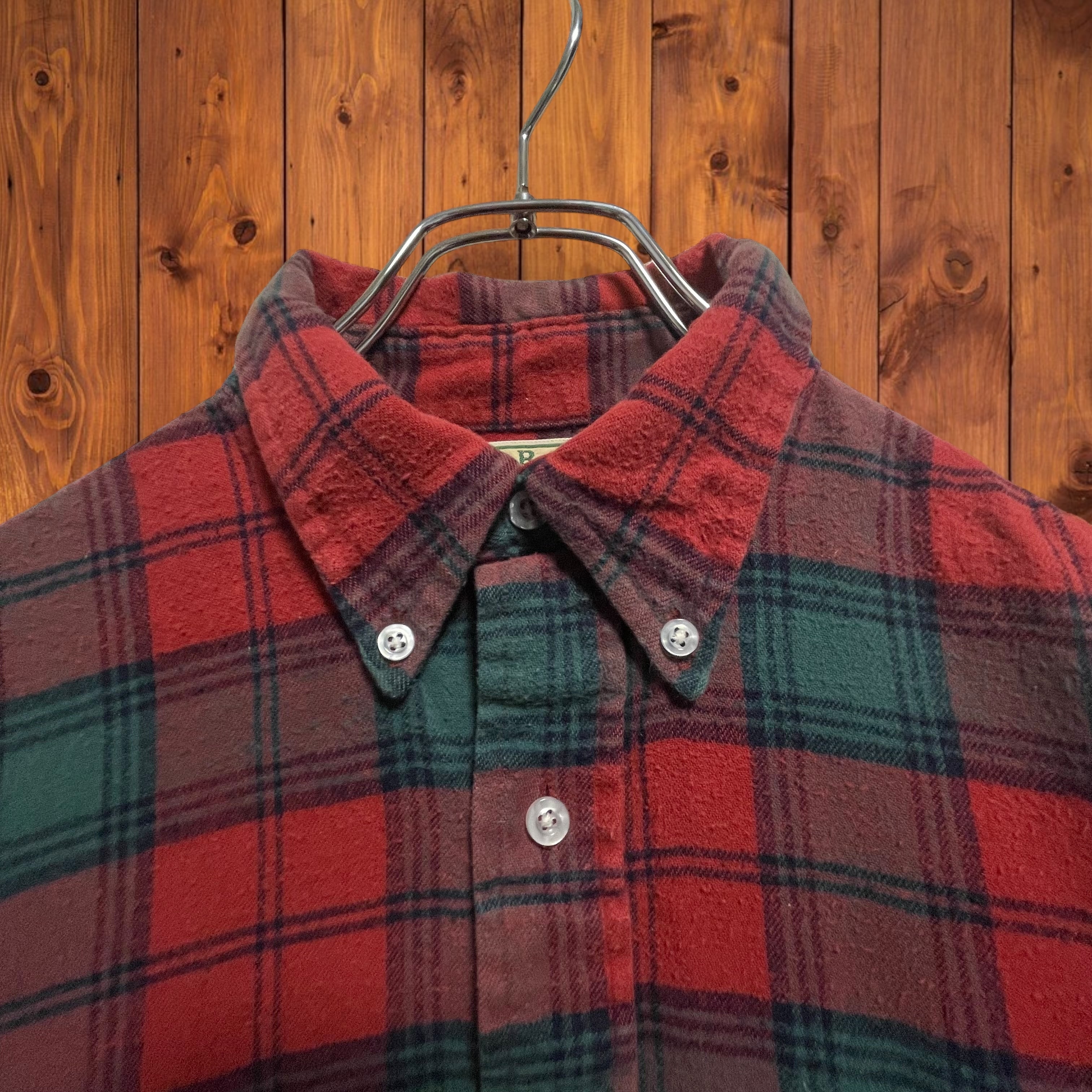 L.L.BEANエルエルビーン 80s90sヴィンテージ USA製 ネルシャツ L.L.BEANエルエルビーン 80s90sヴィンテージ USA製 ネルシャツ