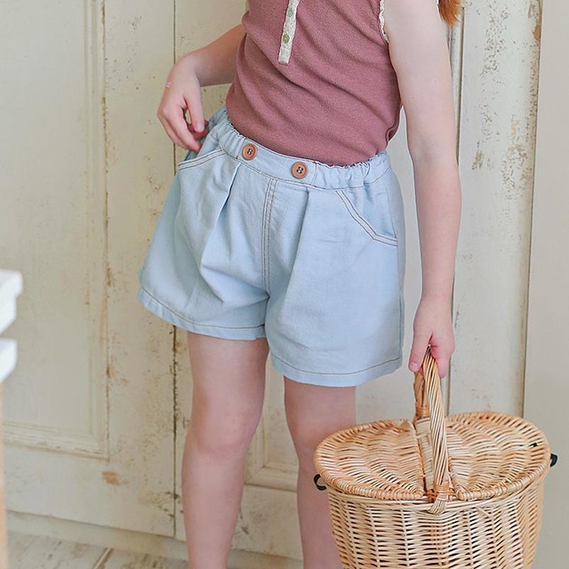 «予約»«Mardi Amber» Cool denim pants  クールデニムパンツ 2colors