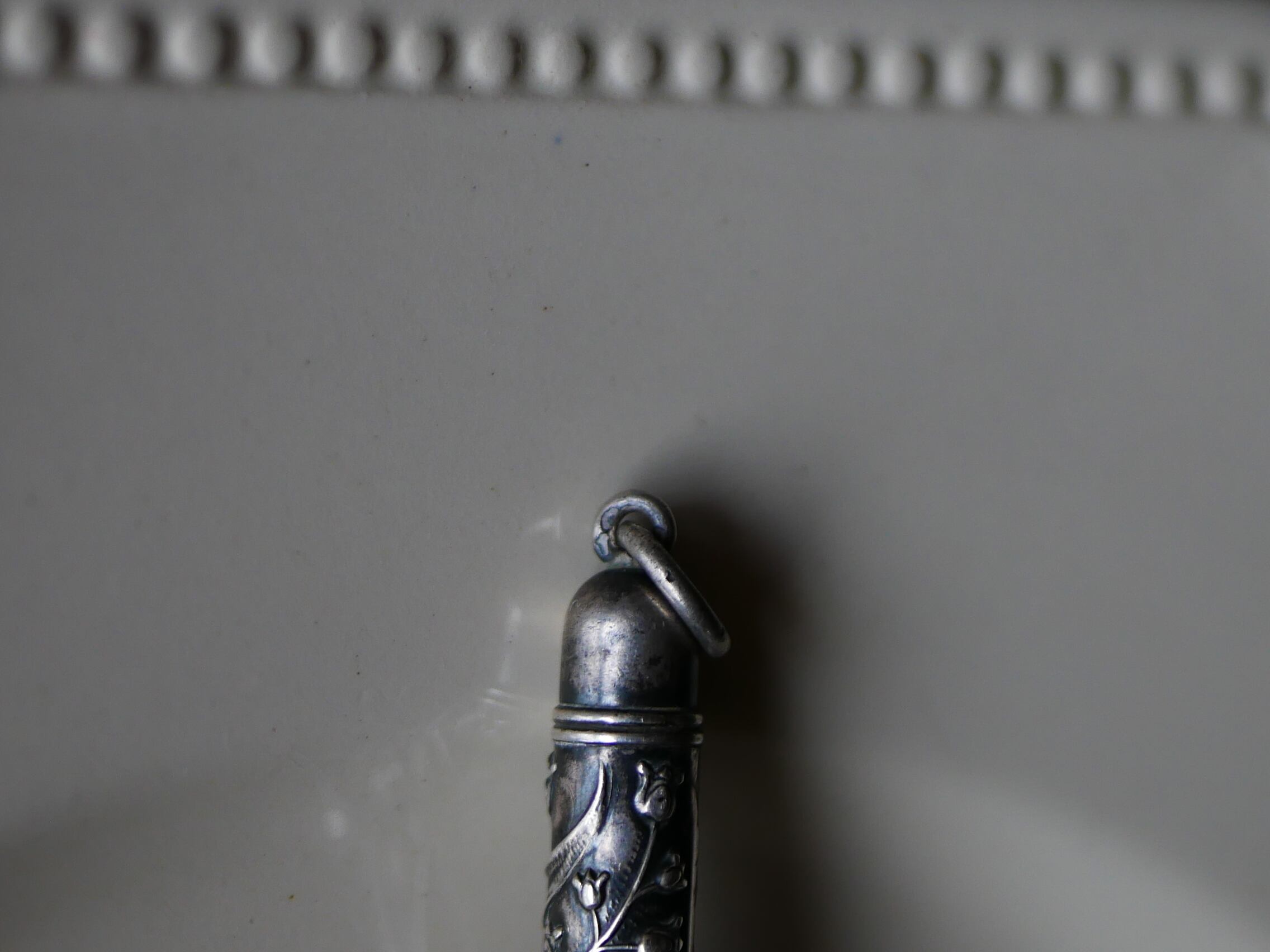 純銀 クレヨン 鈴蘭 すずらん スズラン フランスアンティーク