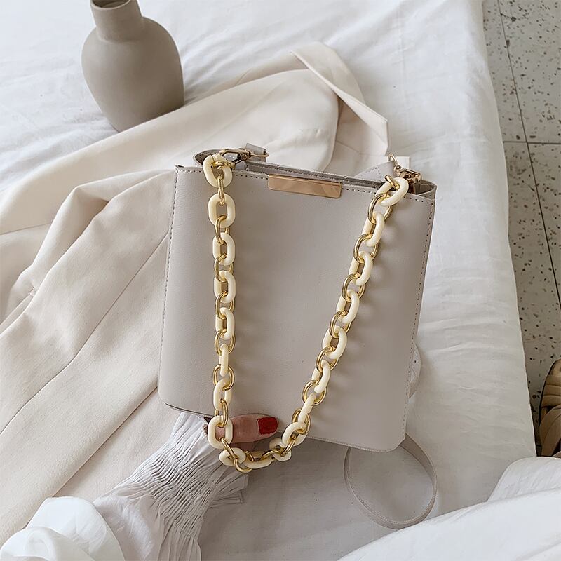 夏の小さなバッグ女性バッグ2020新しい波ファッションワイルドチェーンメッセンジャーバッグinsネットレッドオーシャンエアバケットバッグ Tiancai_Wing_Bag4436174