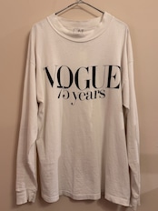 【SPECIAL】1960s VOGUE 75th Anniversary L/S Tee