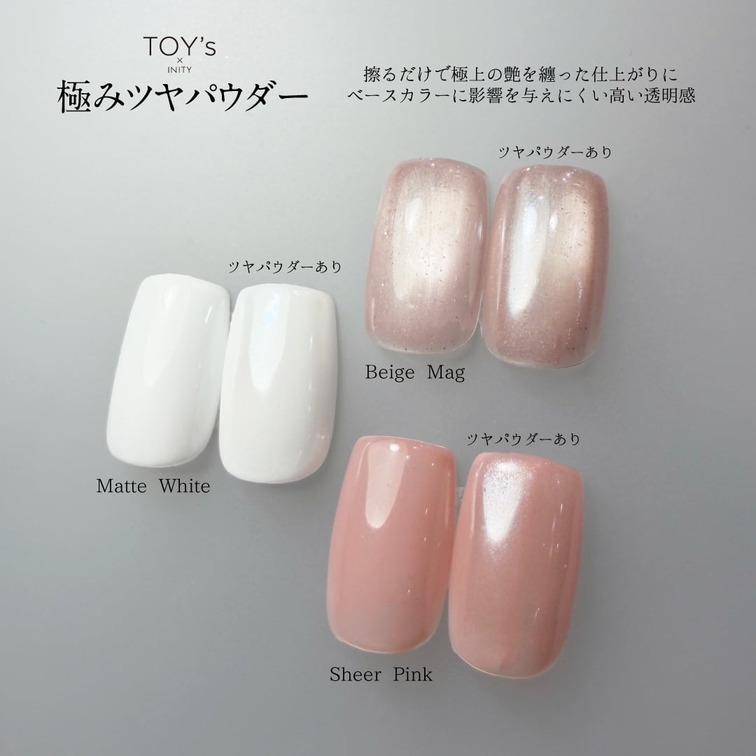toys×inity 極み　フルコンプセット　11種類 7月上旬入荷予定】TOY's：極みツヤパウダー(T-KTP) | hbaz official