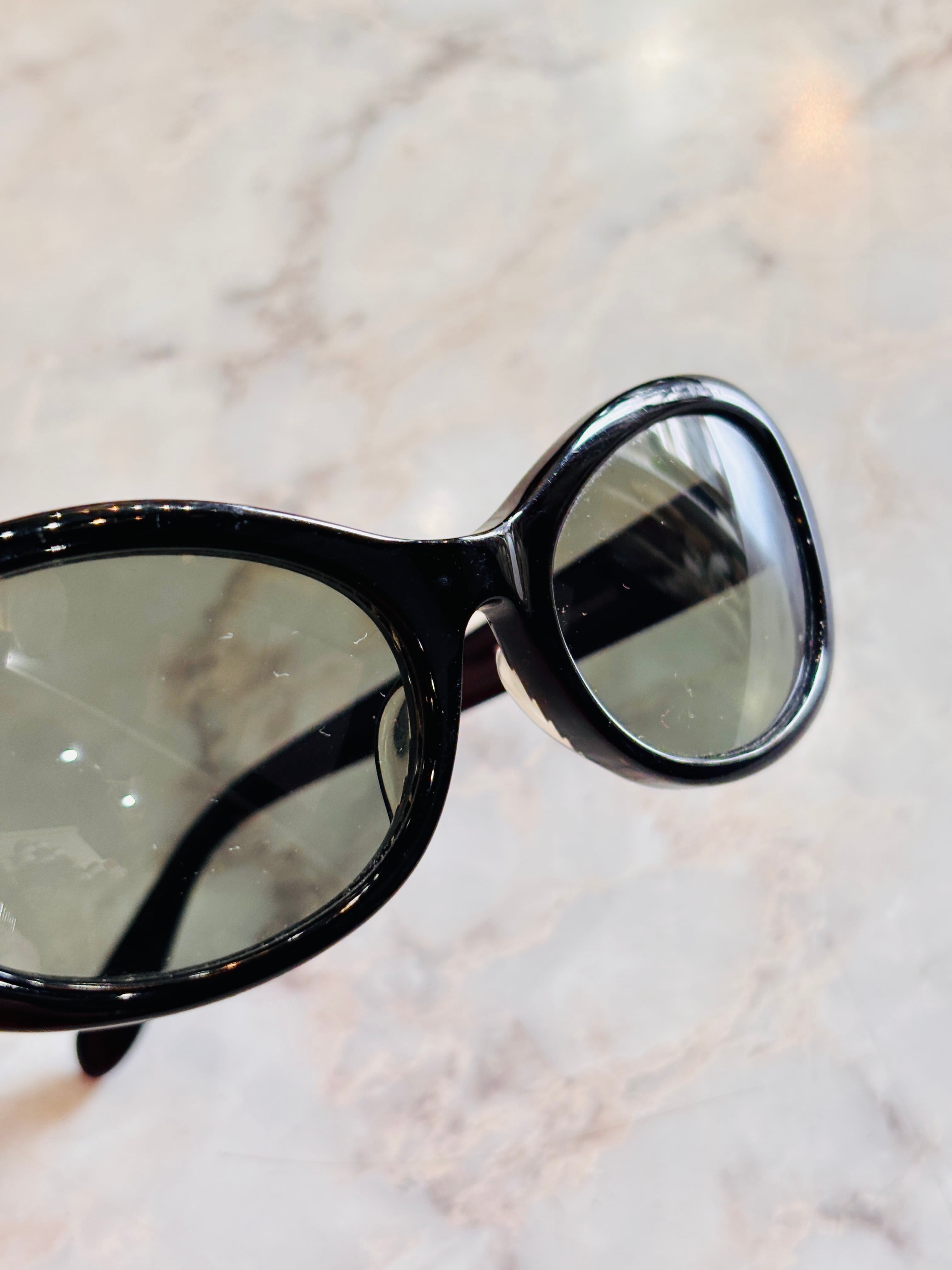 00s OLD STUSSY/Sunglasses/CINDY/サングラス/アイウェア/ブラック