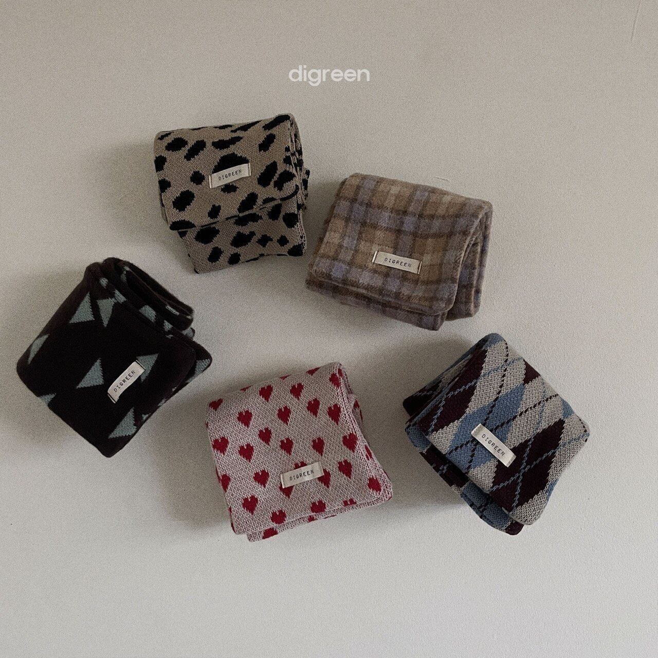 【即納】 digreen Soft and soft scarf dig_a_2