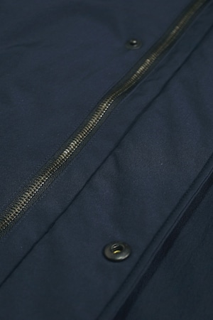 Nylon Padded Hoodie Coat