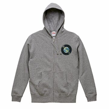 12oz Full Zip Hoodie(GY)【BIO-F231】 | Pay ID