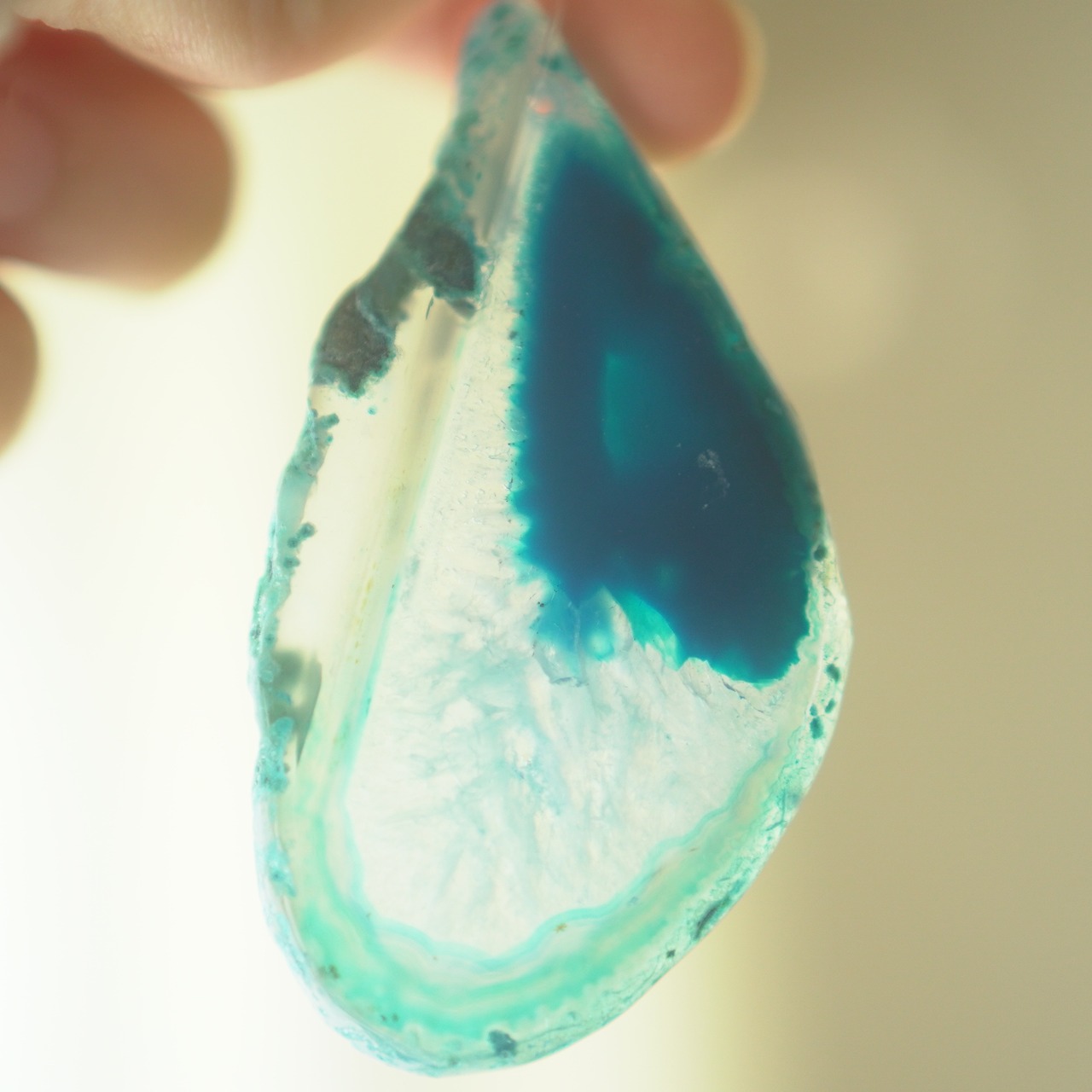 Clear Drops 13 - アゲートヒーリングチャイム / Agate Sun Catcher Wind Chime 731