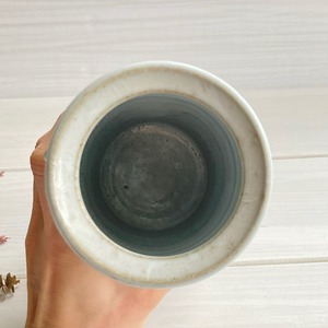 双耳花入（鉄土）