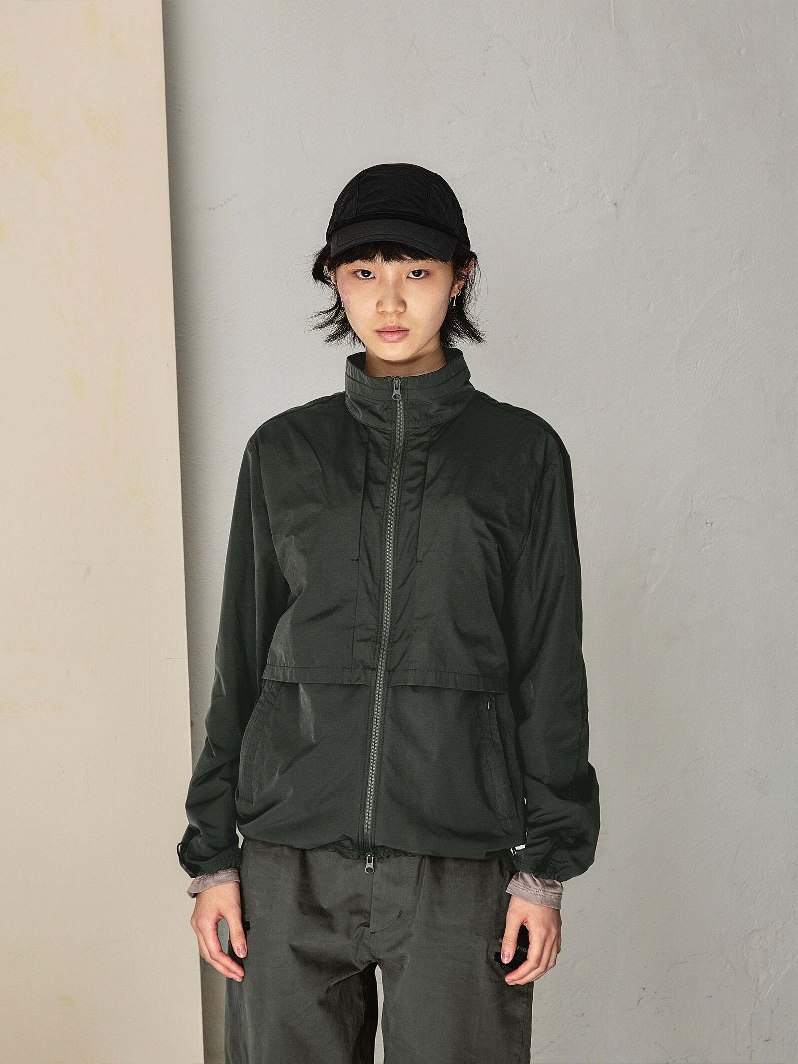 SAN SAN GEAR] SAN SAN X SEALSON NYLON CAP BLACK 正規品 韓国