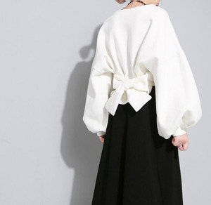 バックリボン　トレーナー　２color　